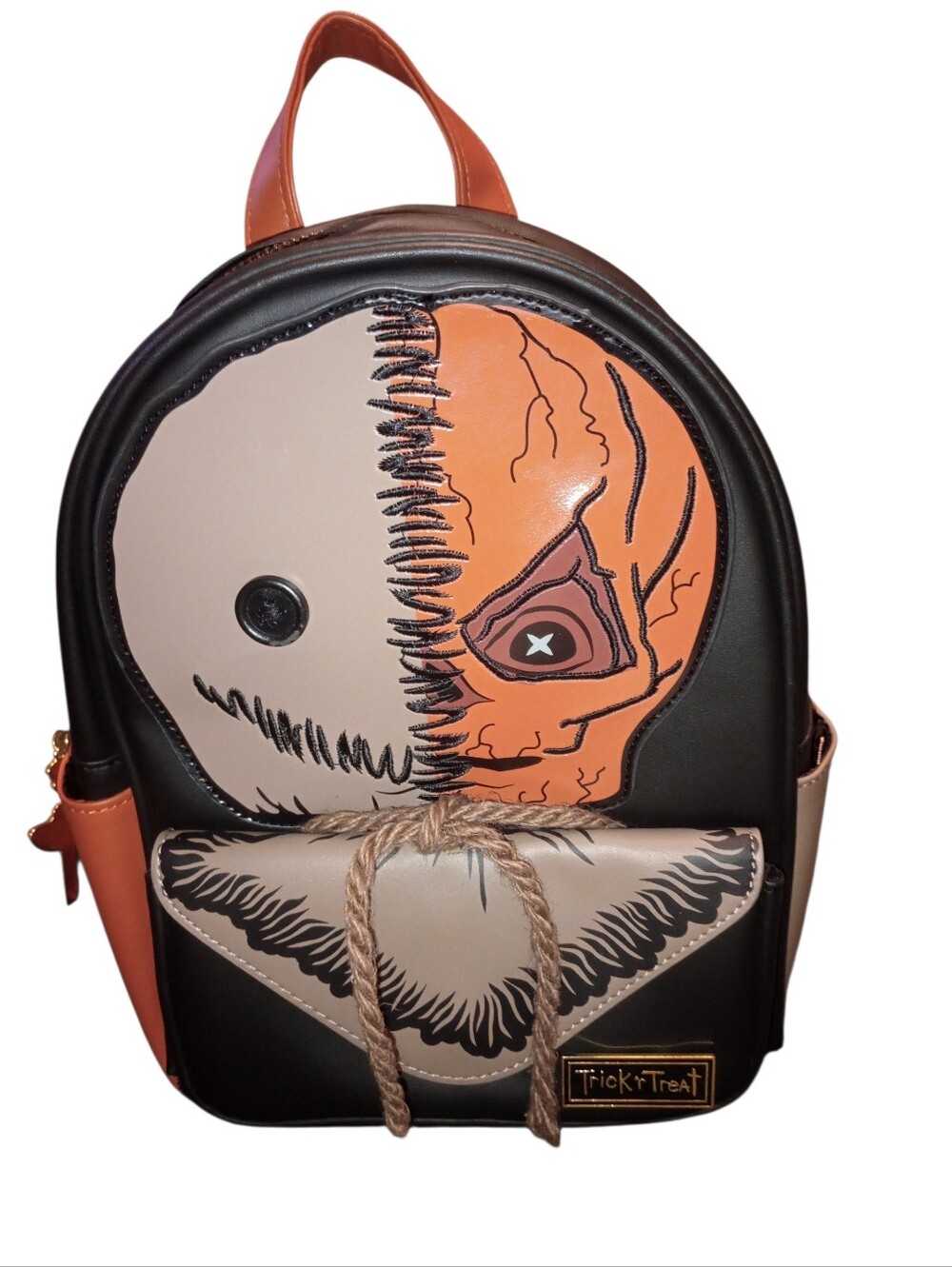 Spirit Halloween Split Sam Mini Backpack From Trick Or Treat, NWT
